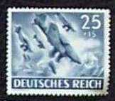 Német bélyeg Deutches reich postatiszta bélyeg