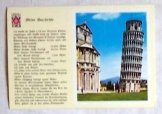 Pizzai ferdetorony olasz postatiszta képeslap