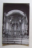 Tihanyi Apátság barokk orgonája képeslap postatisz