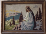 Jézus Krisztus az Olajfák hegyén  kézi Goblein kép