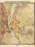 Budapest térkép 1906 magyar nyelvű  másolat reprodukció