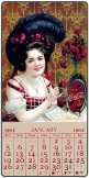 Coca-Cola naptár 1902 plakát nosztalgia poszter 